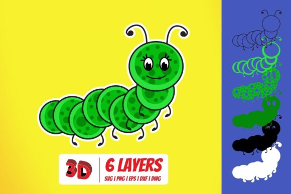 3D Caterpillar SVG: A Comprehensive Evaluation for Digital Crafters and Designers