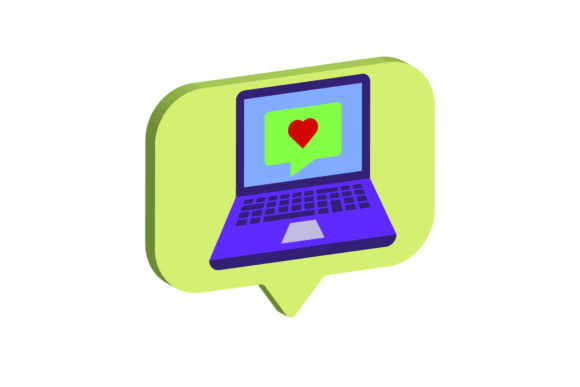 3D Icon Laptop Love: A Practical Evaluation of a Versatile Digital Asset