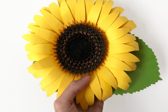 3D Paper Sunflower