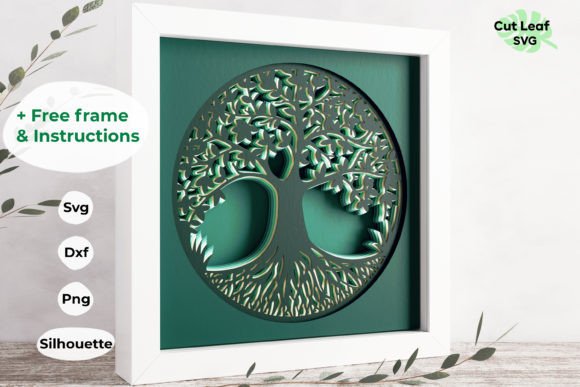 3d Tree of Life Shadow Box, Family Tree: A Comprehensive Guide to Layered Paper Art