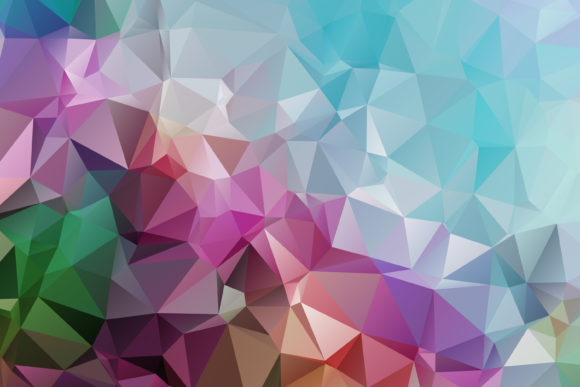 Abstract White Geometric 3D Background