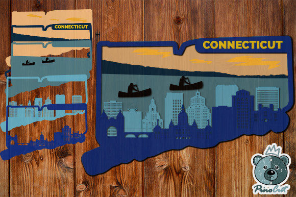 Connecticut, 3D Layered Tropical: A Comprehensive Evaluation for CNC and Laser Projects