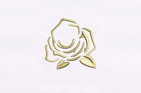 Elevating Your Craft: The Artistic Impact of the Rose 3D Puff Embroidery Design