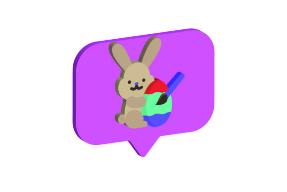 Icon 3D Easter Painting Eggs